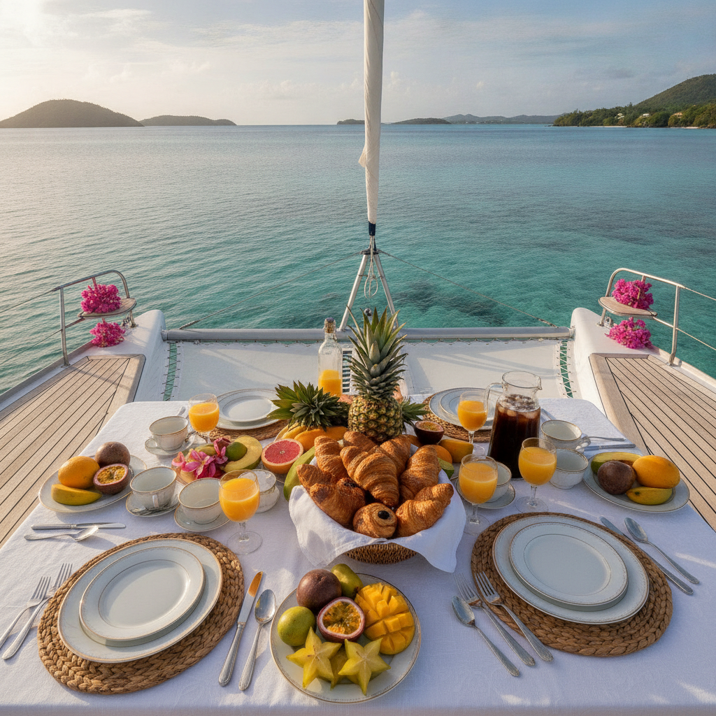 Brunch en mer